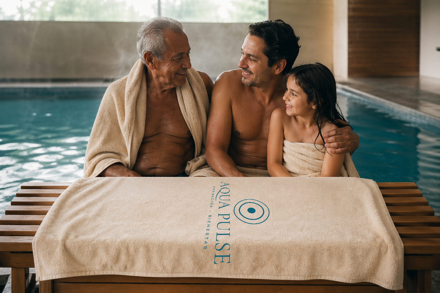 Aqua Pulse — Sistema de identidad visual intergeneracional